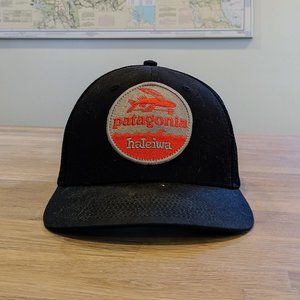 PATAGONIA | Haleiwa Trucker Hat | Black and Silver